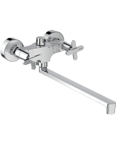 Смеситель для ванны Vidima Art BA330AA универсальный Хром