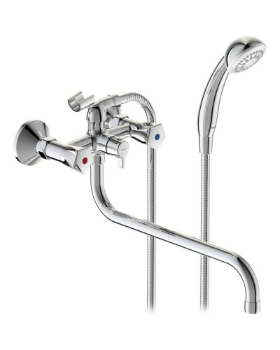 Смеситель для ванны Vidima Life BA363AA универсальный Хром