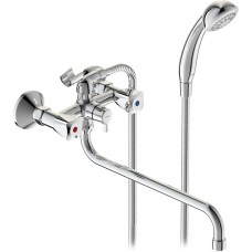 Смеситель для ванны Vidima Practic BA343AA универсальный Хром