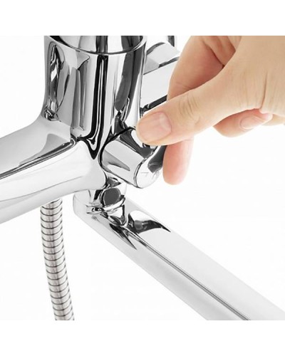 Смеситель для ванны Iddis Vibe VIBSBL2i10WA универсальный Хром