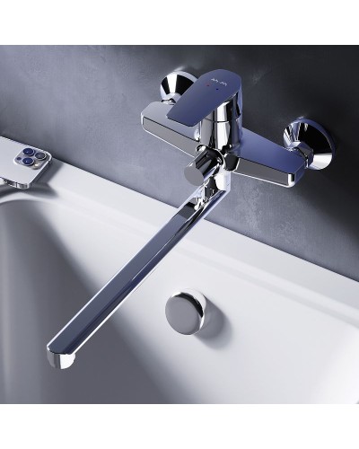 Смеситель для ванны AM.PM Gem F90A90000 универсальный Хром