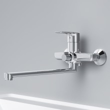 Смеситель для ванны AM.PM Gem F90A90000 универсальный Хром