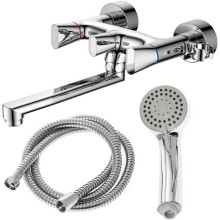 Смеситель для ванны Orange Lotos M32-211cr универсальный Хром