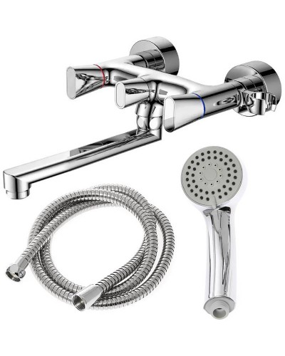 Смеситель для ванны Orange Lotos M32-211cr универсальный Хром