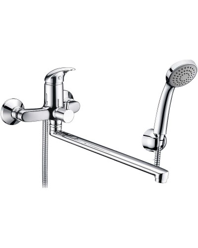 Смеситель для ванны WasserKRAFT Isen 2602L универсальный Хром