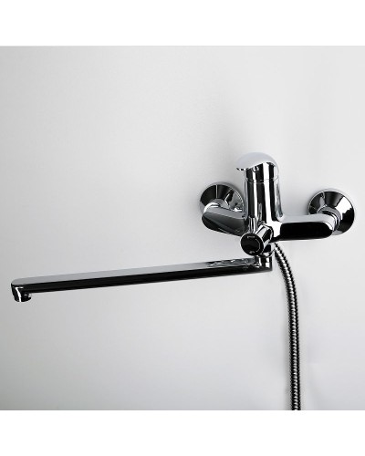 Смеситель для ванны WasserKRAFT Isen 2602L универсальный Хром