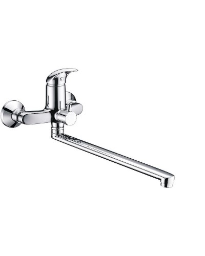 Смеситель для ванны WasserKRAFT Isen 2602L универсальный Хром