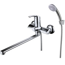 Смеситель для ванны Lemark Plus Strike LM1157C универсальный Хром