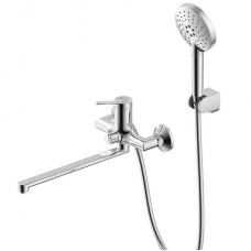 Смеситель для ванны Lemark Minima LM3851C универсальный Хром