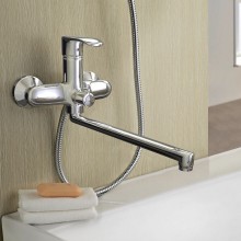 Смеситель для ванны Paini Palermo PACR119KM универсальный Хром