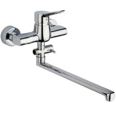 Смеситель для ванны Paini Messina MECR119KM универсальный Хром