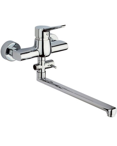 Смеситель для ванны Paini Messina MECR119KM универсальный Хром