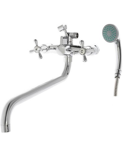 Смеситель для ванны Orange OneLife P03-221cr универсальный Хром