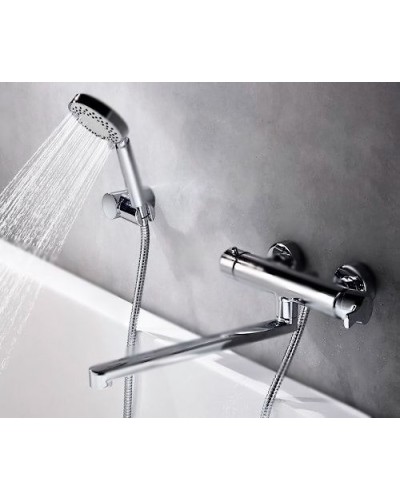 Смеситель для ванны WasserKRAFT Berkel 4802L универсальный Хром