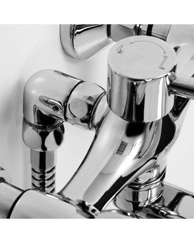Смеситель для ванны WasserKRAFT Amper 2902L универсальный Хром