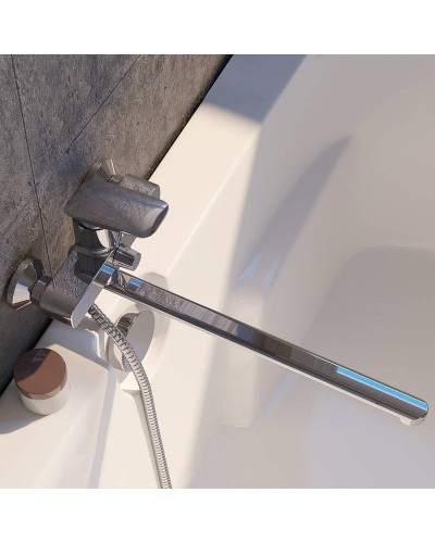 Смеситель для ванны Iddis Stone STOSB00i10WA Хром