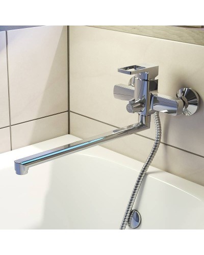 Смеситель для ванны Iddis Bild BILSB00i10WA Хром