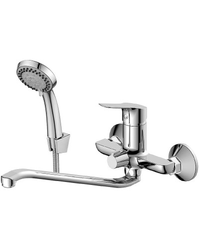 Смеситель для ванны Rossinka RS29-34 универсальный Хром