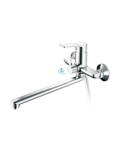 Смеситель для ванны Haiba HB22559 универсальный Хром