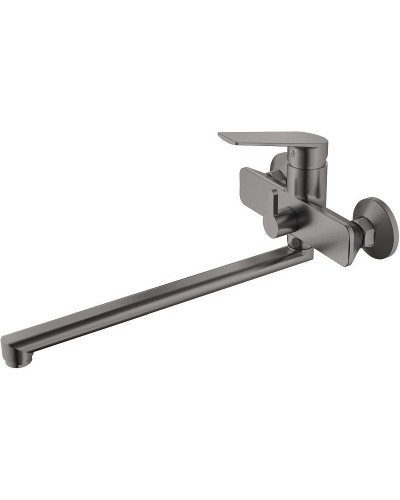 Смеситель для ванны Haiba HB22533-3 универсальный Пепельный