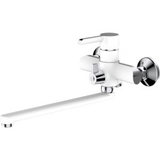 Смеситель для ванны Haiba HB22805-8 универсальный Белый Хром