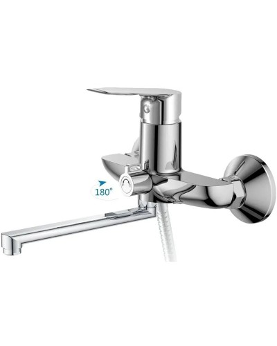 Смеситель для ванны Haiba HB60506 универсальный Хром