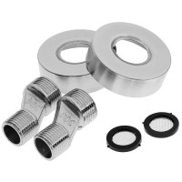 Смеситель для ванны Haiba HB22806 универсальный Нержавеющая сталь