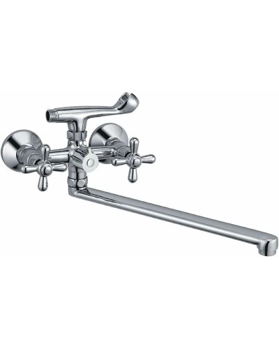 Смеситель для ванны Haiba HB2225 универсальный Хром