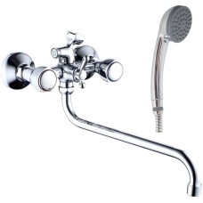 Смеситель для ванны Haiba HB2209 универсальный Хром