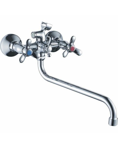 Смеситель для ванны Haiba HB2212 универсальный Хром