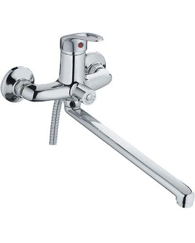 Смеситель для ванны Haiba HB2215 универсальный Хром