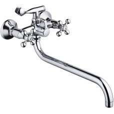 Смеситель для ванны Haiba HB2619-2 универсальный Хром