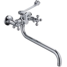 Смеситель для ванны Haiba HB2619-3 универсальный Хром