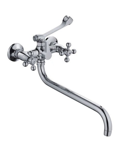 Смеситель для ванны Haiba HB2619-3 универсальный Хром