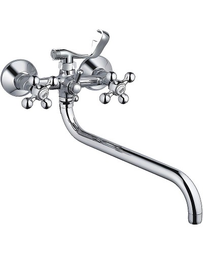 Смеситель для ванны Haiba HB2719 универсальный Хром