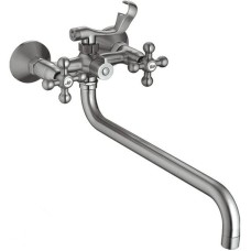 Смеситель для ванны Haiba HB2619-5 универсальный Сатин