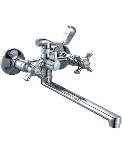 Смеситель для ванны Haiba HB2124 универсальный Хром