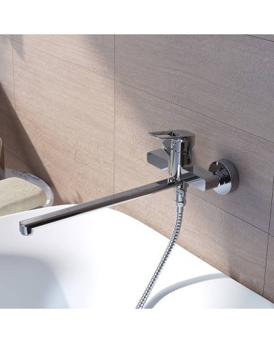 Смеситель для ванны Iddis Spin SPISBL2i10WA Хром