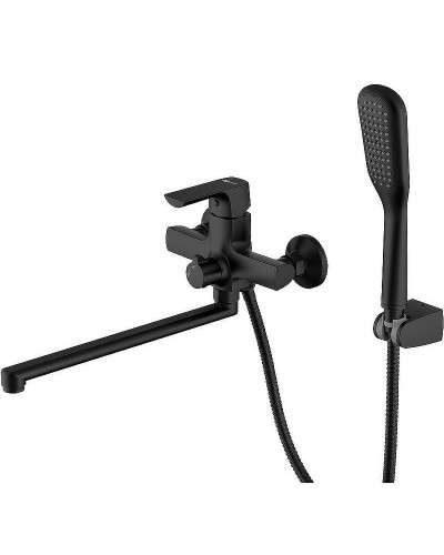 Смеситель для ванны Lemark Ursus LM7251BL Черный