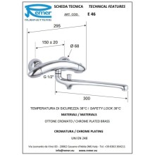 Термостат для ванны Remer Eagle E46
