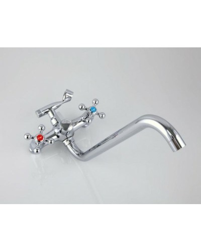 Смеситель для ванны Frap H19 F2619-2 универсальный Хром