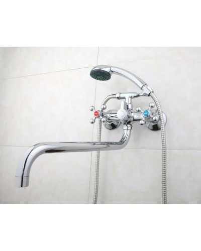 Смеситель для ванны Frap H19 F2619-2 универсальный Хром