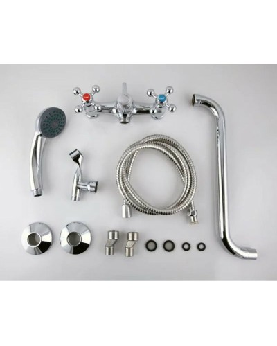 Смеситель для ванны Frap H19 F2619-2 универсальный Хром