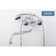 Смеситель для ванны Frap H20 F2220 универсальный Хром