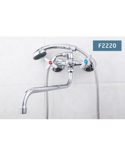 Смеситель для ванны Frap H20 F2220 универсальный Хром