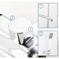 Смеситель для ванны Frap H46 F2246 универсальный Хром