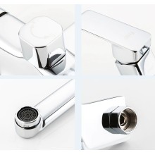 Смеситель для ванны Frap H46 F2246 универсальный Хром