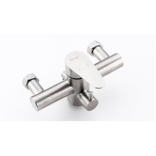 Смеситель для ванны Frap H48 F2248 универсальный Сатин