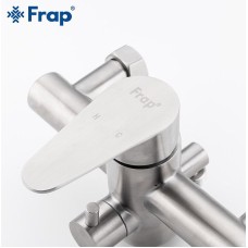 Смеситель для ванны Frap H48 F2248 универсальный Сатин