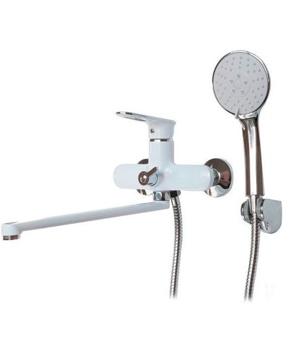 Смеситель для ванны Frap H49 F2249 универсальный Белый Хром